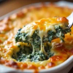 A realistic image of Longhorn Spinach Dip Recipe, featuring creamy spinach with bread slices and tortilla chips in a beautiful dish, set in a kitchen environment.