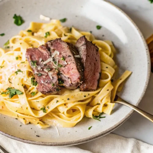 Steak Alfredo Recipe