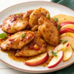 apple and honey-glazed chicken tenders recipe