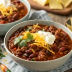 Chili Recipe with Enchilada Sauce and Ground Beef