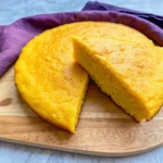 Southern cornbread made with beef tallow, golden and crispy on the outside, soft and flavorful on the inside, served fresh from the oven.